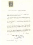 Solicitud Permiso Pabellon, 1929