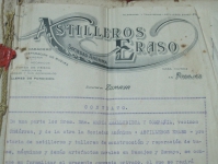 Contrato de un Vapor, 1923