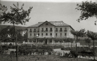 Vista lateral, Pabellón Arrangoleta
